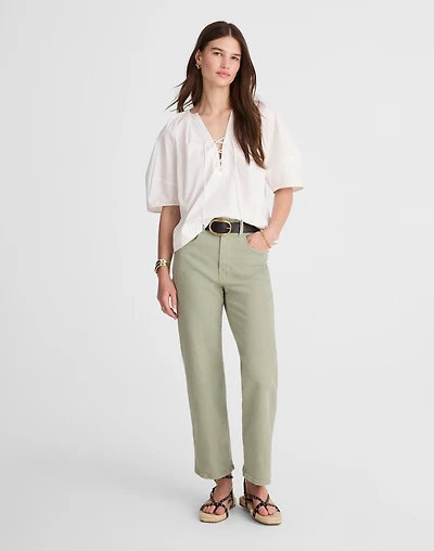 The Perfect Vintage Wide-Leg Crop Jean | Madewell