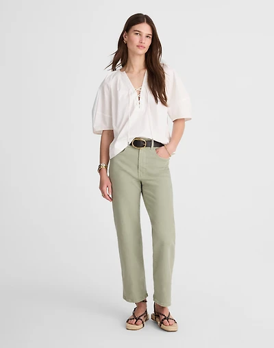 The Perfect Vintage Wide-Leg Crop Jean | Madewell