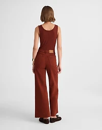 Flared Wide-Leg Crop Jeans | Madewell