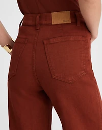 Flared Wide-Leg Crop Jeans | Madewell