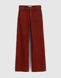 Flared Wide-Leg Crop Jeans | Madewell