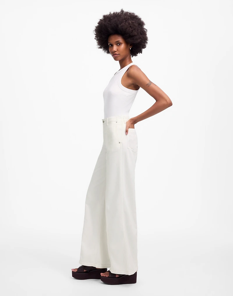 Wide-Sweep Trousers: Airy Denim Edition | Madewell