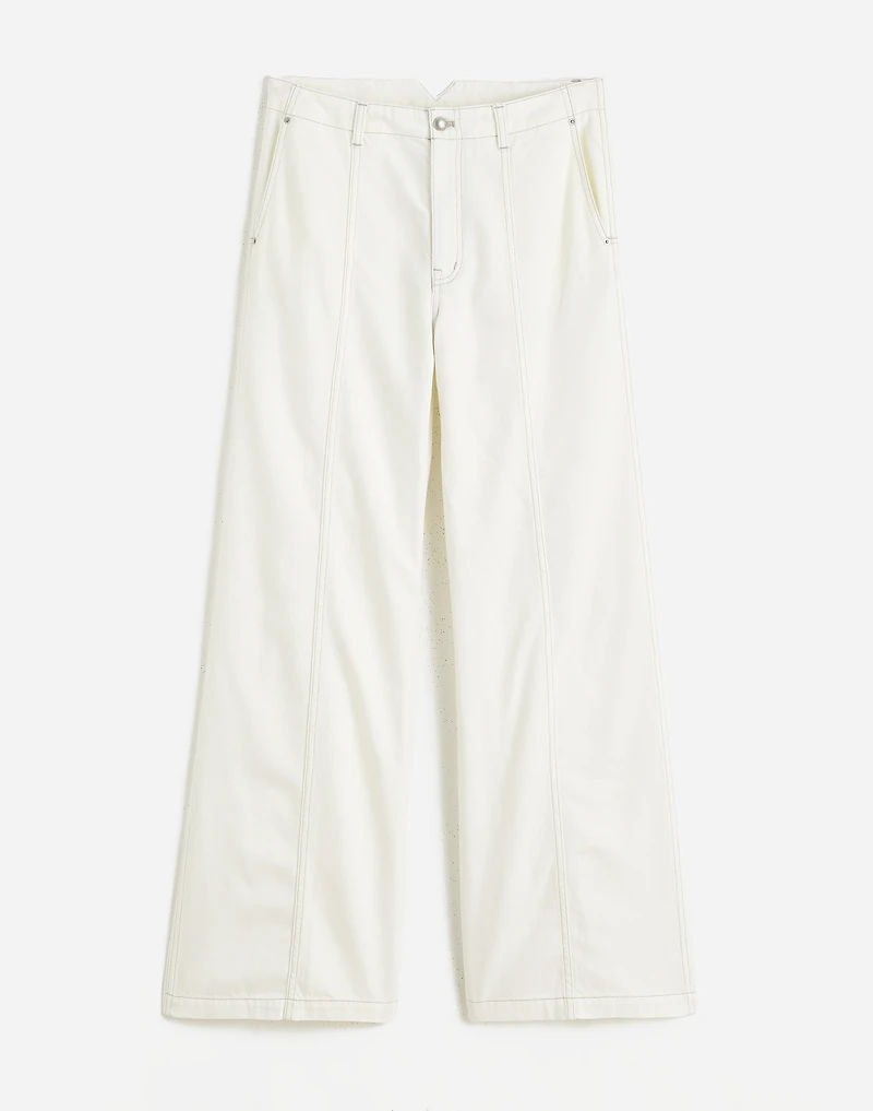Wide-Sweep Trousers: Airy Denim Edition | Madewell