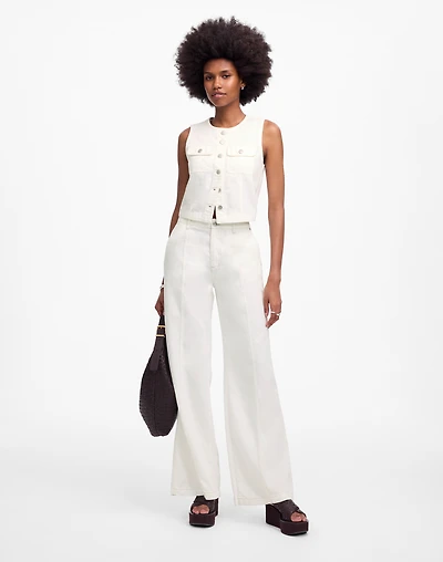Wide-Sweep Trousers: Airy Denim Edition | Madewell