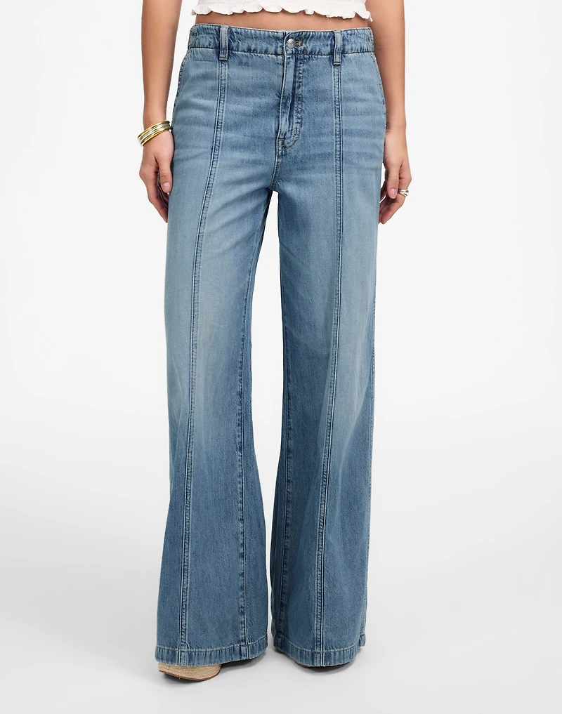 Wide-Sweep Trousers: Airy Denim Edition | Madewell