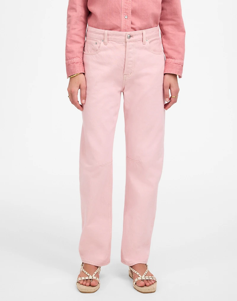 The Darted Barrel-Leg Jean | Madewell
