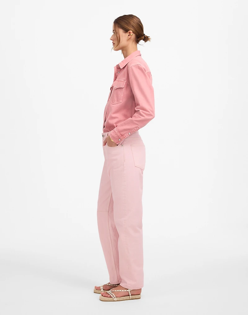 The Darted Barrel-Leg Jean | Madewell