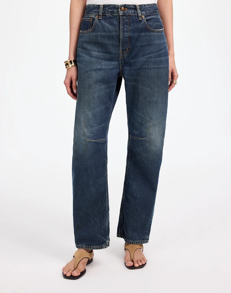 The Darted Barrel-Leg Jean | Madewell