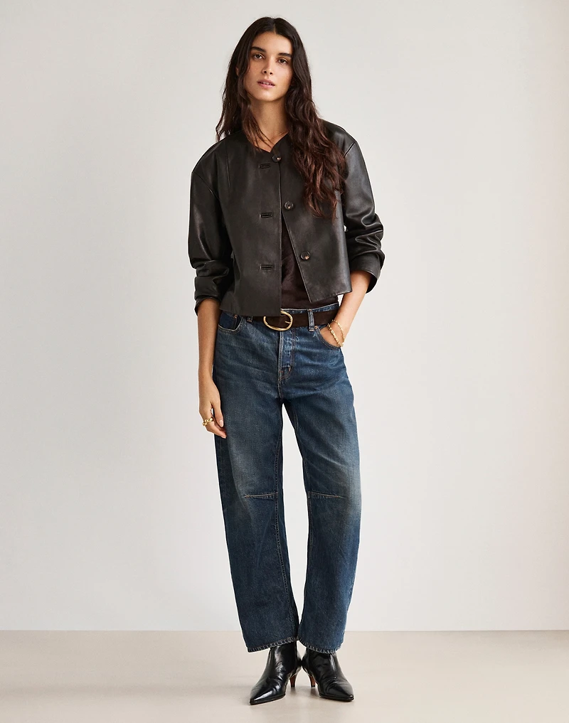 The Darted Barrel-Leg Jean