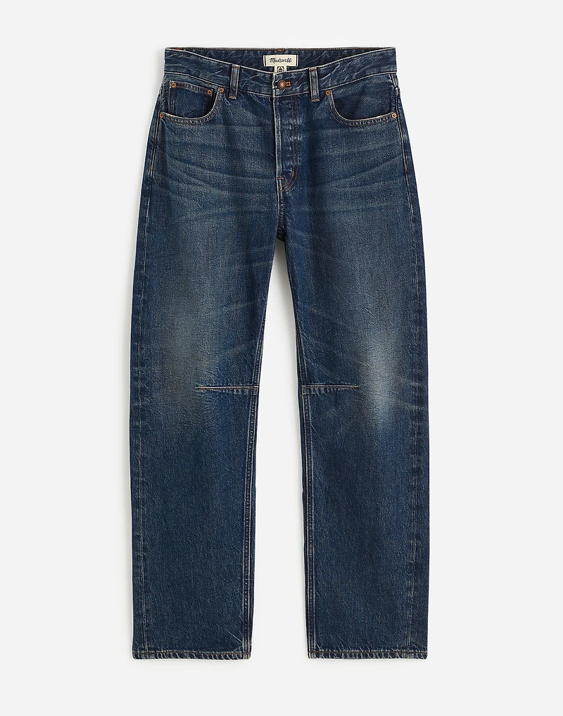 The Darted Barrel-Leg Jean | Madewell