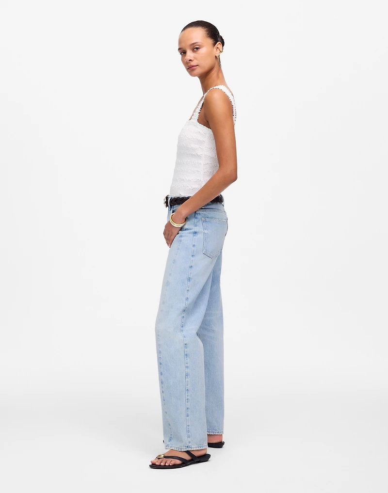 Pieced Barrel-Leg Jeans | Madewell