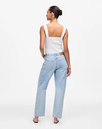 Pieced Barrel-Leg Jeans | Madewell