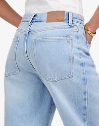 Pieced Barrel-Leg Jeans | Madewell