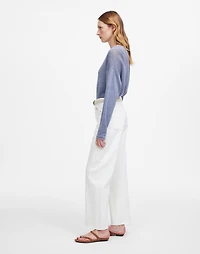 Petite Pieced Barrel-Leg Jeans | Madewell