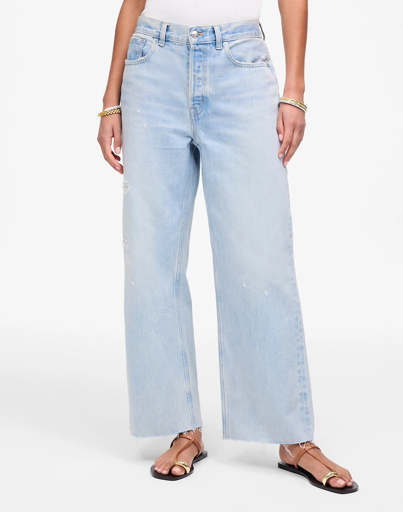 Tall Low-Slung Baggy Crop | Madewell