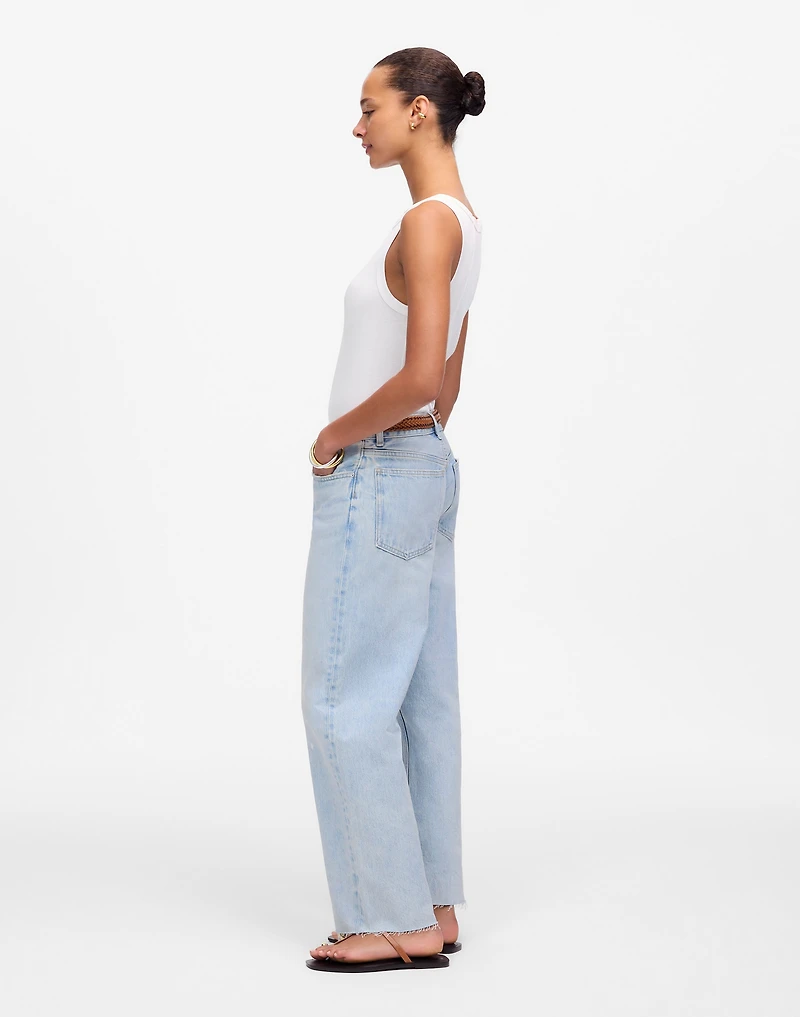 Tall Low-Slung Baggy Crop | Madewell