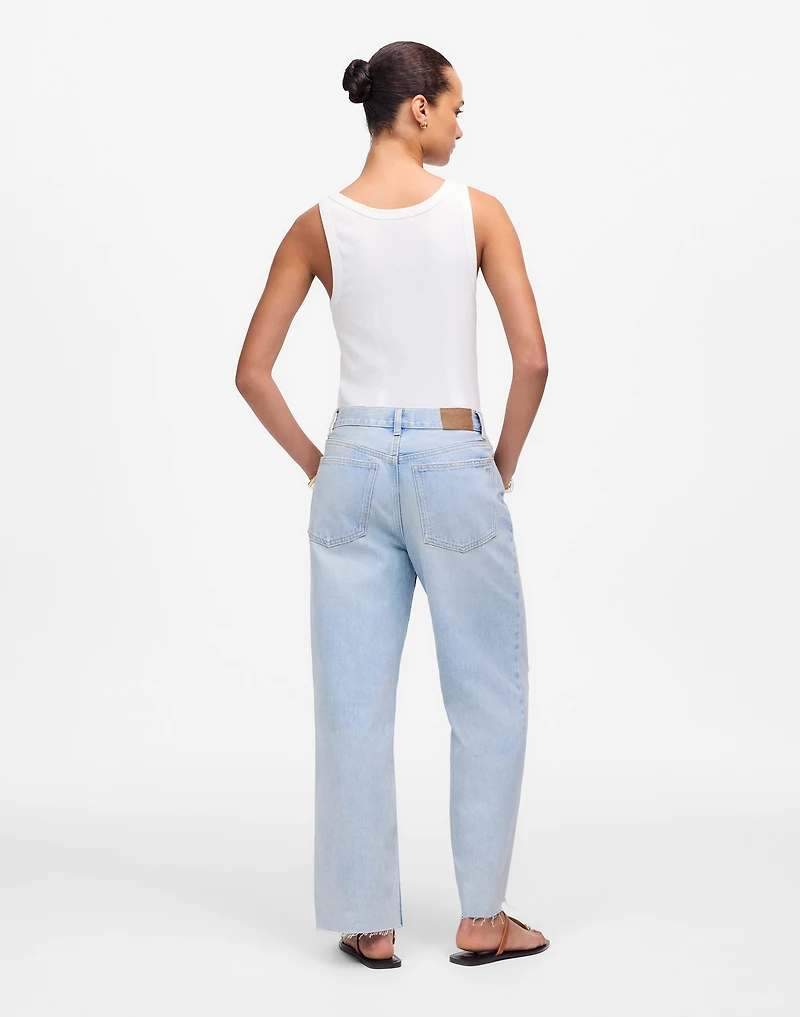 Tall Low-Slung Baggy Crop | Madewell
