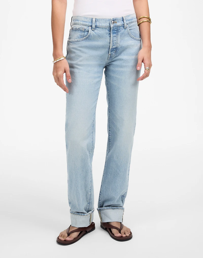 The Tall Dean Easy Straight Jean in Foster Wash | Madewell