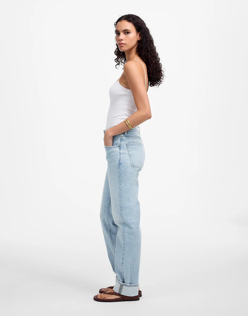 The Tall Dean Easy Straight Jean in Foster Wash | Madewell