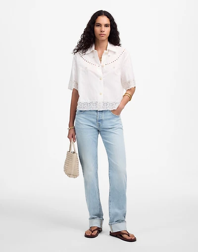 The Tall Dean Easy Straight Jean in Foster Wash | Madewell