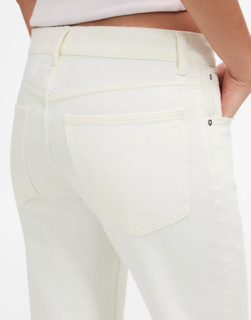The Dean Easy Straight Crop Jean | Madewell