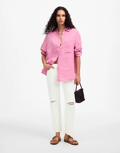 The Dean Easy Straight Crop Jean | Madewell