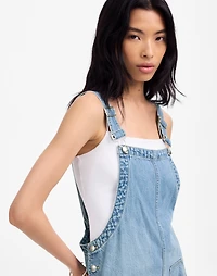 Wide-Leg Overalls Ashbury Wash: Airy Denim Edition | Madewell