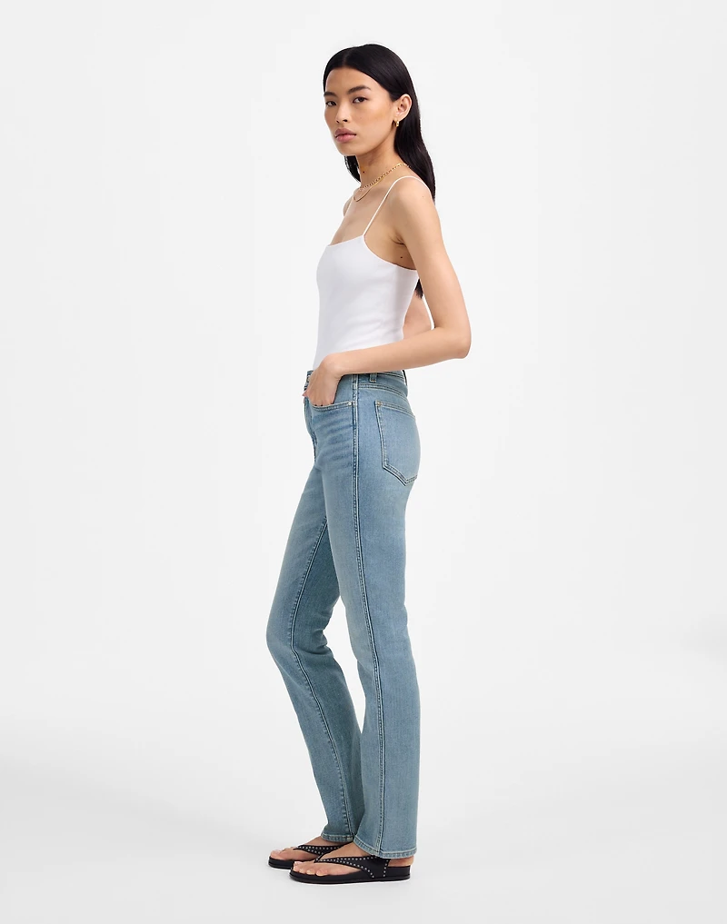 High-Rise Stovepipe Jeans