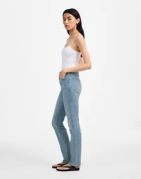 High-Rise Stovepipe Jeans