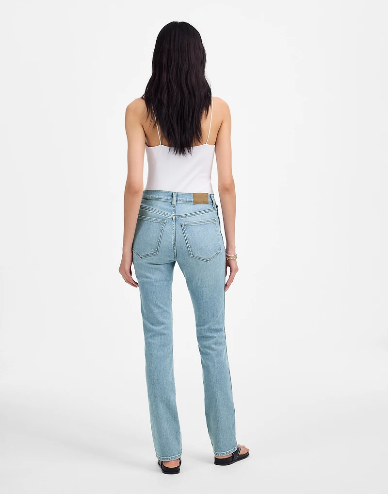 High-Rise Stovepipe Jeans