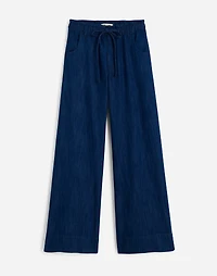 The Denim Pull-On Wide-Leg Pant | Madewell