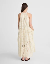 Embroidered Drop-Waist Maxi Dress | Madewell