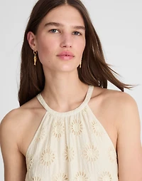 Embroidered Drop-Waist Maxi Dress | Madewell