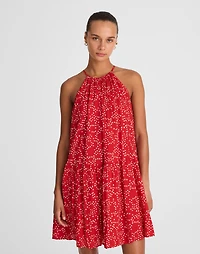 Drop-Waist Mini Dress Dot | Madewell