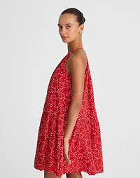 Drop-Waist Mini Dress Dot | Madewell