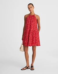 Drop-Waist Mini Dress Dot | Madewell