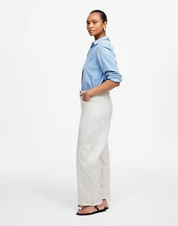 The Curvy Pieced Barrel-Leg Jean | Madewell