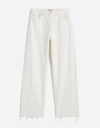 The Curvy Pieced Barrel-Leg Jean | Madewell