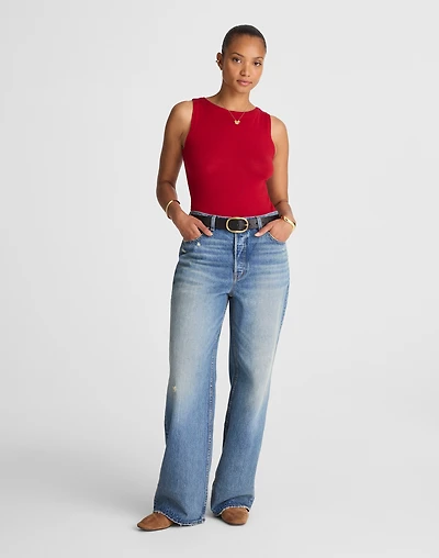 The Curvy Low-Slung Baggy Jean | Madewell