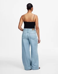 Curvy Superwide-Leg Jeans Ashbury Wash: Airy Denim Edition | Madewell