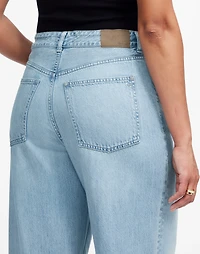 Curvy Superwide-Leg Jeans Ashbury Wash: Airy Denim Edition | Madewell