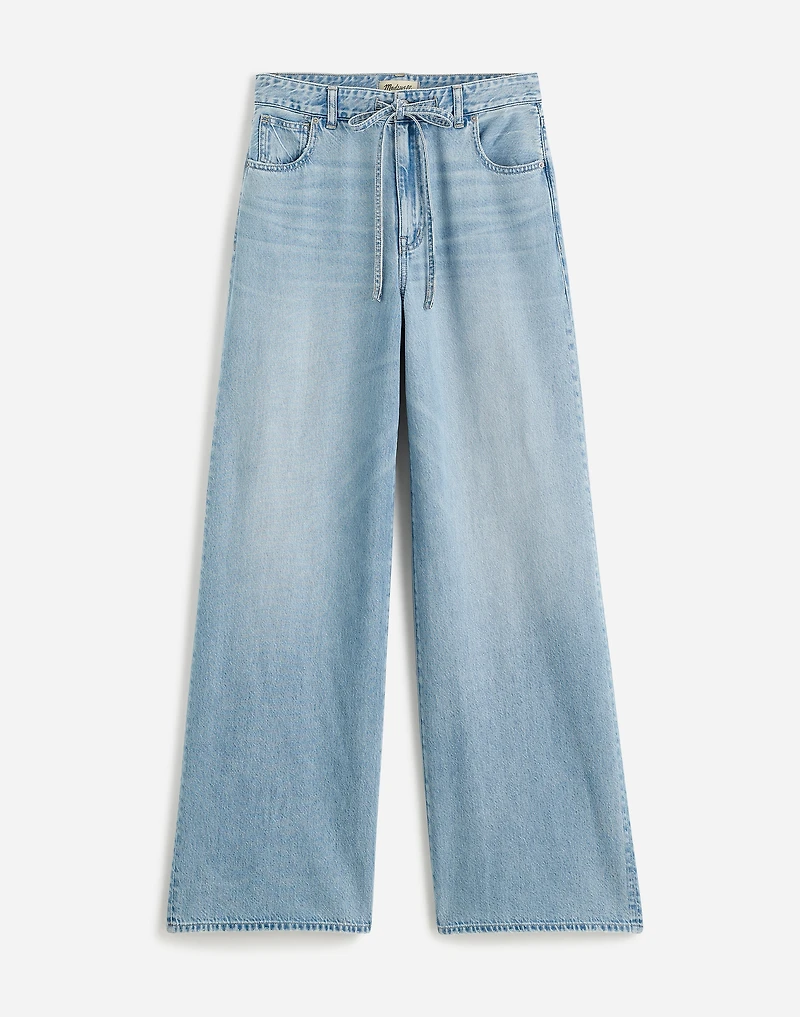 Curvy Superwide-Leg Jeans Ashbury Wash: Airy Denim Edition | Madewell