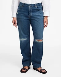 The Curvy Dean Easy Straight Crop Jean Labette Wash | Madewell