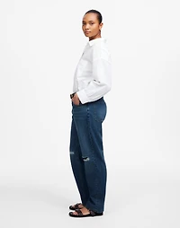 The Curvy Dean Easy Straight Crop Jean Labette Wash | Madewell