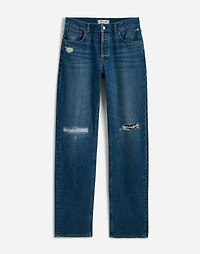 The Curvy Dean Easy Straight Crop Jean Labette Wash | Madewell