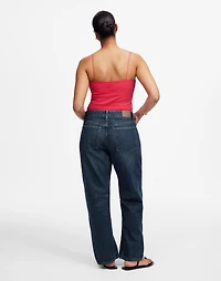 The Curvy Darted Barrel-Leg Jean | Madewell