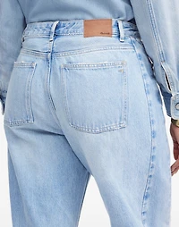 The Curvy Pieced Barrel-Leg Jean | Madewell