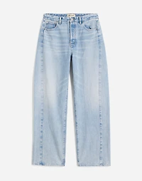 The Curvy Pieced Barrel-Leg Jean | Madewell