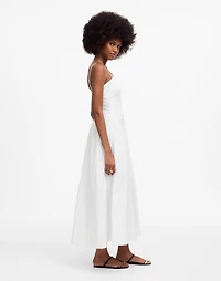 Poplin Seamed Maxi Dress | Madewell