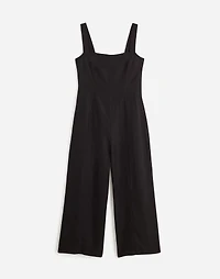 Squareneck Wide-Leg Jumpsuit 100% Linen | Madewell